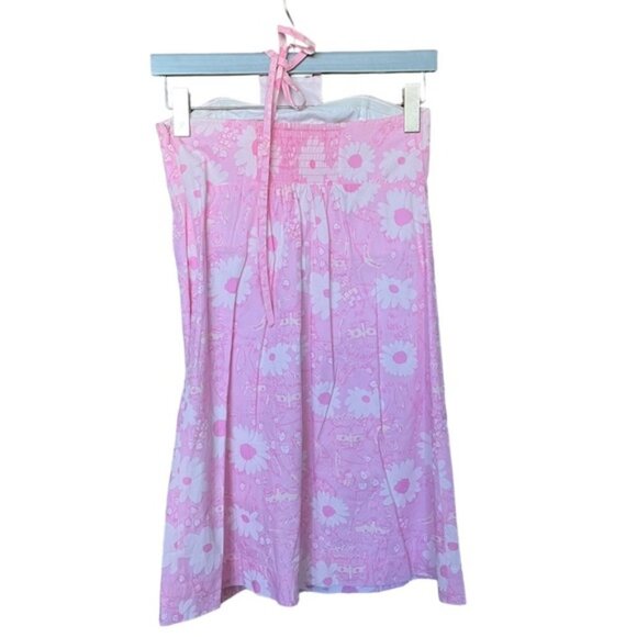 Lilly Pulitzer trapless Halter Dress in Pink Size 2 - Picture 3 of 13